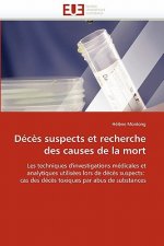 D c s Suspects Et Recherche Des Causes de la Mort