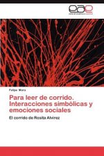 Para leer de corrido. Interacciones simbolicas y emociones sociales