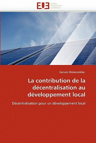 Contribution de la D centralisation Au D veloppement Local