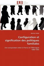 Configuration Et Signification Des Politiques Familiales