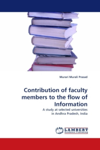 Contribution of faculty members to the flow of Information