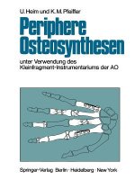 Periphere Osteosynthesen