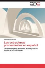 estructuras pronominales en espanol