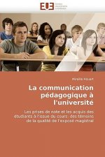 communication pedagogique a l''universite