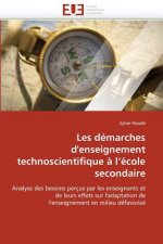 Les D marches d'Enseignement Technoscientifique   L  cole Secondaire