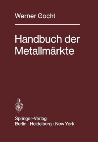 Handbuch der Metallmarkte