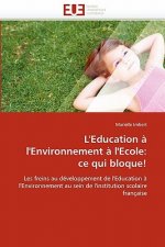 L''education   l''environnement   l''ecole