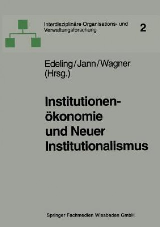 Institutionen konomie Und Neuer Institutionalismus
