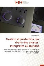 Gestion Et Protection Des Droits Des Artistes-Interpr tes Au Burkina