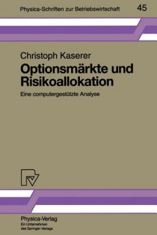 Optionsmarkte Und Risikoallokation
