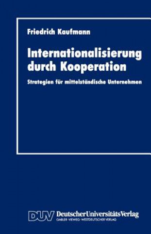 Internationalisierung Durch Kooperation