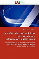 defaut de conformite du bien vendu aux informations publicitaires
