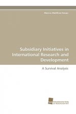 Subsidiary Initiatives in International Research and Development