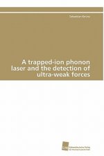 trapped-ion phonon laser and the detection of ultra-weak forces