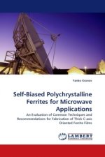 Self-Biased Polychrystalline Ferrites for Microwave Applications