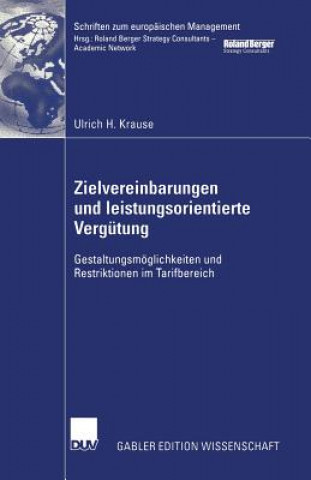 Zielvereinbarungen Und Leistungsorientierte Vergutung