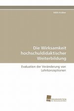 Wirksamkeit Hochschuldidaktischer Weiterbildung