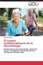 campo multidisciplinario de la Gerontologia