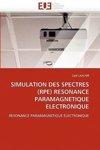 Simulation des spectres (rpe) resonance paramagnetique electronique