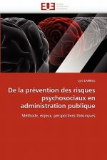 De la prevention des risques psychosociaux en administration publique