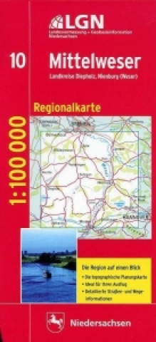 LGN Regionalkarte Mittelweser
