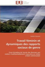 Travail F minin Et Dynamiques Des Rapports Sociaux de Genre