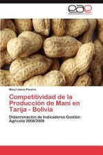 Competitividad de La Produccion de Mani En Tarija - Bolivia