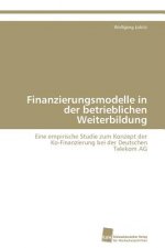 Finanzierungsmodelle in der betrieblichen Weiterbildung