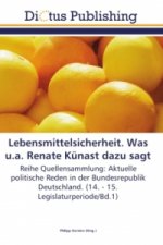 Lebensmittelsicherheit. Was u.a. Renate Künast dazu sagt
