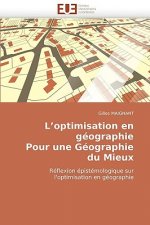 L Optimisation En G ographie Pour Une G ographie Du Mieux