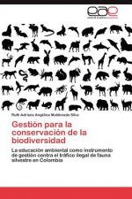 Gestion para la conservacion de la biodiversidad