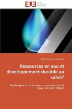 Ressources En Eau Et D veloppement Durable Au Sahel?