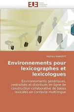 Environnements Pour Lexicographes Et Lexicologues