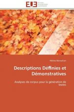 Descriptions D  Nies Et D monstratives