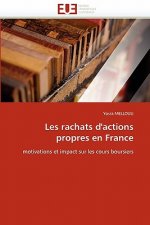 Les Rachats d''actions Propres En France