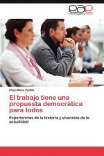 trabajo tiene una propuesta democratica para todos
