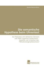 semantische Hypothese beim Uhrentest