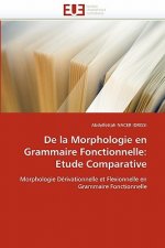 de la Morphologie En Grammaire Fonctionnelle