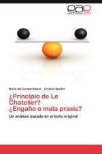 ?Principio de Le Chatelier? ?Engano o mala praxis?