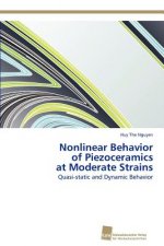 Nonlinear Behavior of Piezoceramics at Moderate Strains
