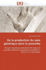 De la production du sens générique dans le proverbe