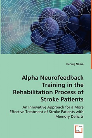 Alpha Neurofeedback Training in the Rehabilitation Process of Stroke Patients (Herwig Nosko)(Brožovaná)