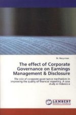 The effect of Corporate Governance on Earnings Management & Disclosure