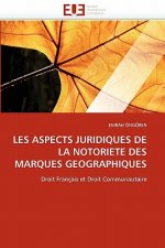 Les Aspects Juridiques de la Notoriete Des Marques Geographiques