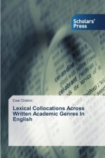 Lexical Collocations Across Written Academic Genres In English