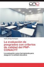 evaluacion de posgrados con criterios de calidad del PNP-CONACYT