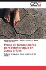 Presa de ferrocemento para retener agua en zonas aridas