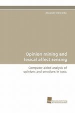 Opinion Mining and Lexical Affect Sensing