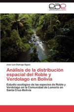 Analisis de La Distribucion Espacial del Roble y Verdolago En Bolivia