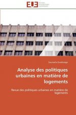 Analyse des politiques urbaines en matiere de logements